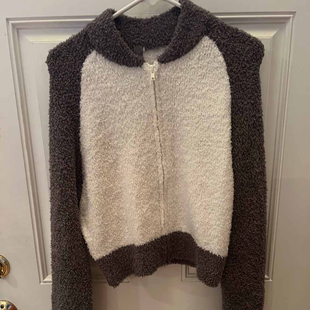 SKIMS Cozy Zip Up L/XL NWT